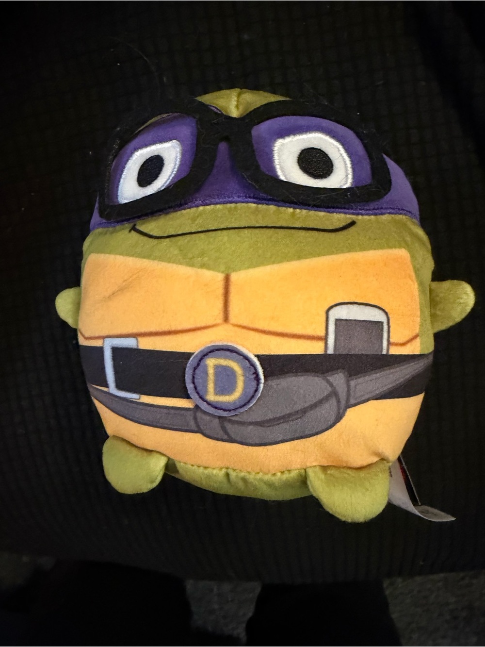Cute Purple & Yellow Superhero Plush Stuffed Animal